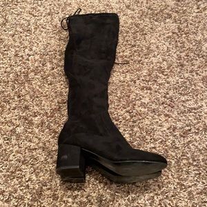 Ivanka Trump thigh high boots black sz 8 1/2